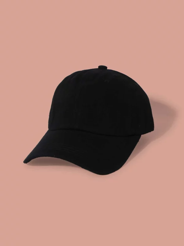 Men's Plain Simple Sun Visor Baseball Cap, Casual Everyday Wear