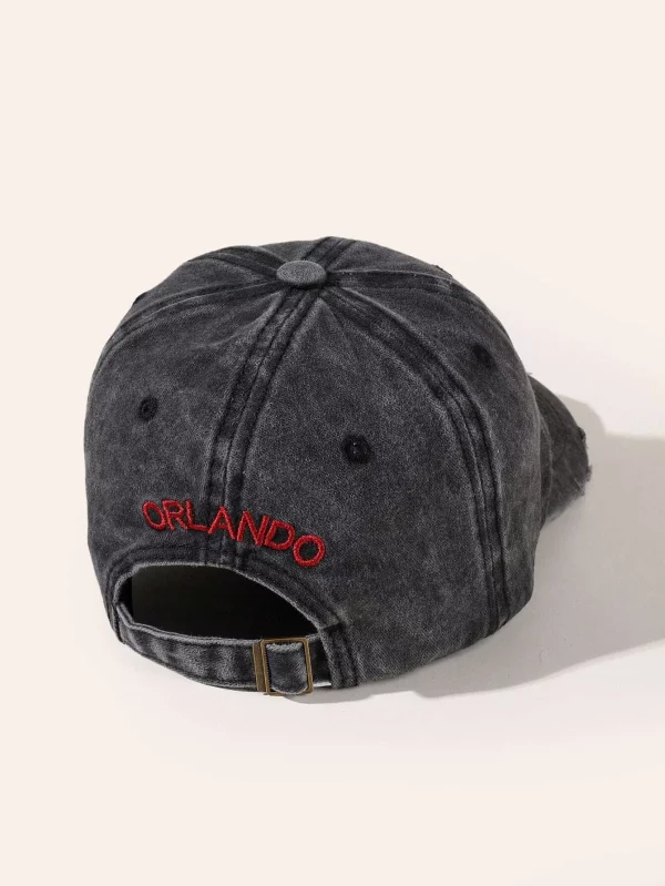 Women Stylish Breathable Letter Embroidery Baseball Cap Street - Image 4