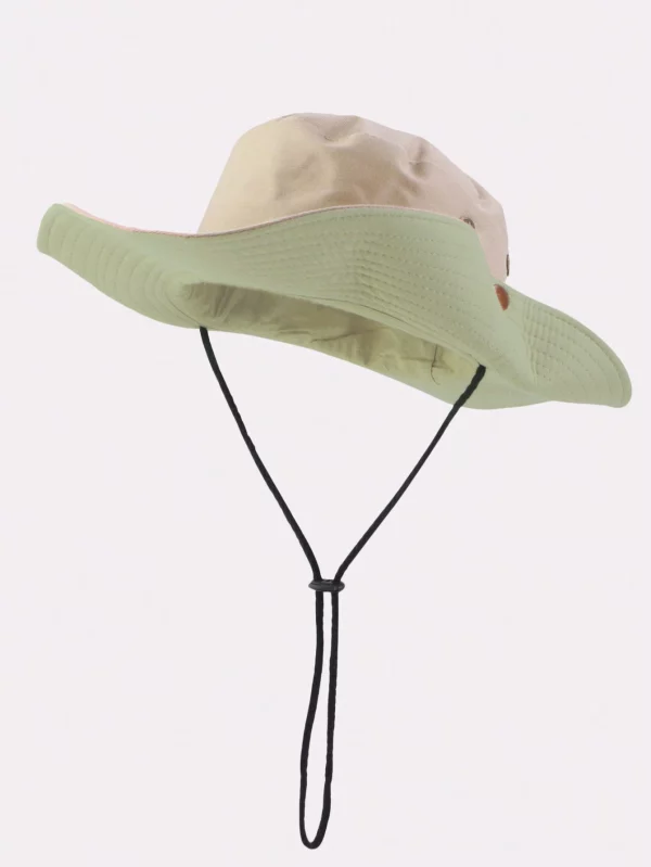 Women's Solid Color Sun Hat, Large Brim Foldable Fishing Hat For UV Protection, Suitable For Everyday Use - Image 3