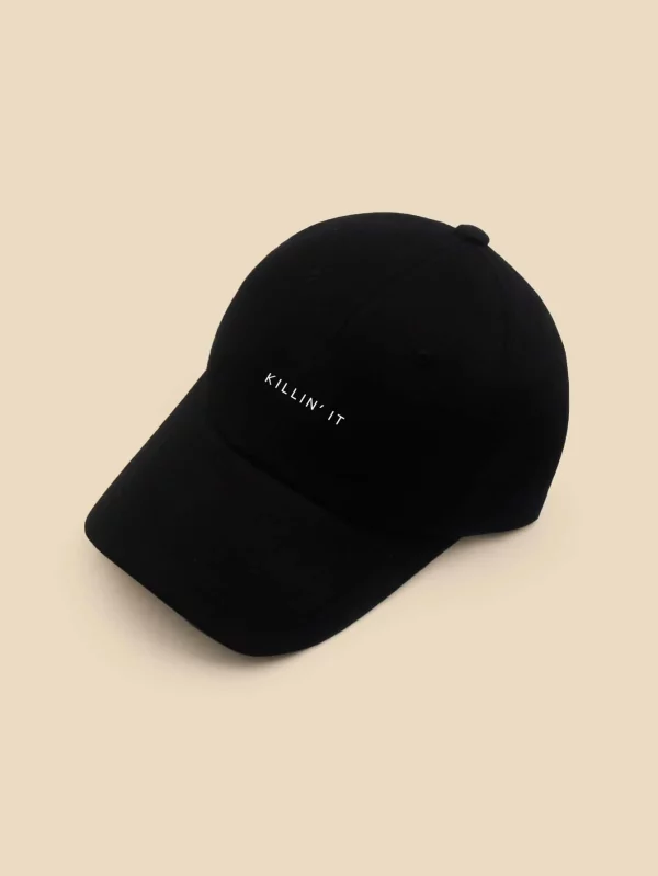 Letter Graphic Baseball Cap Casual - Image 3
