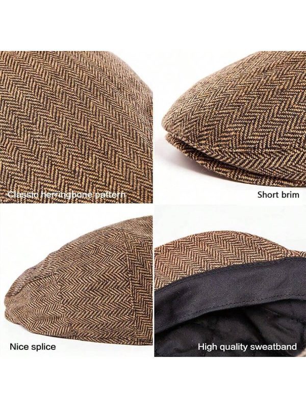 Coffee-color Fashionable Forward Cap - Image 4