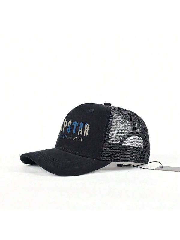 TRAPSTAR Letter Trucker Trendy Hats High Street Hip Hop Baseball Cap Casual Outdoor Adjustable Dad Hat For Men Women - Image 2